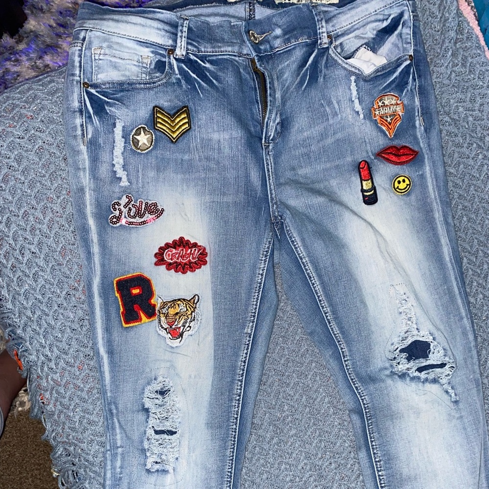 Indigo jeans
